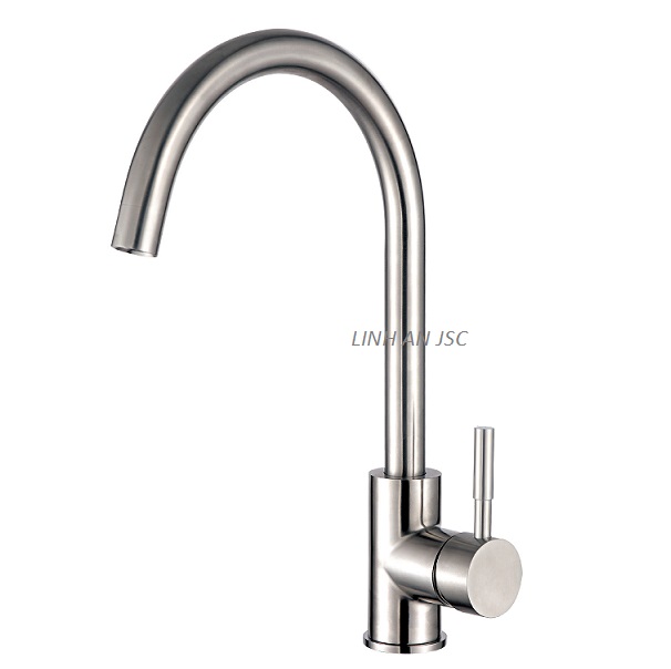 Vòi chậu RB NL inox 324